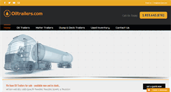 Desktop Screenshot of oiltrailers.com